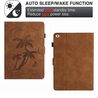 For iPad Air (2013) / Air 2 / iPad 9.7-inch (2017) / (2018) Case Card Slots Stand Leather Tablet Cover