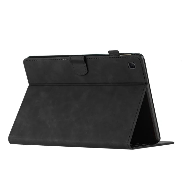 For Samsung Galaxy Tab S6 Lite (2022) P613 / P619 / Tab S6 Lite (2024) / Tab S6 Lite (2020) P610 / 615 Case Imprinted Leather Tablet Cover