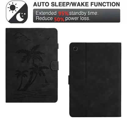 For Samsung Galaxy Tab S6 Lite (2022) P613 / P619 / Tab S6 Lite (2024) / Tab S6 Lite (2020) P610 / 615 Case Imprinted Leather Tablet Cover