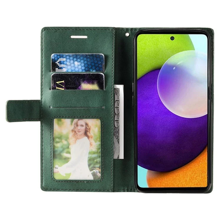 For Samsung Galaxy A23 4G /  A23 5G (Global Version) F23 5G / M23 5G Case Skin-touch Leather Phone Wallet Cover
