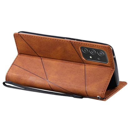 For Samsung Galaxy A23 4G /  A23 5G (Global Version) F23 5G / M23 5G Case Skin-touch Leather Phone Wallet Cover