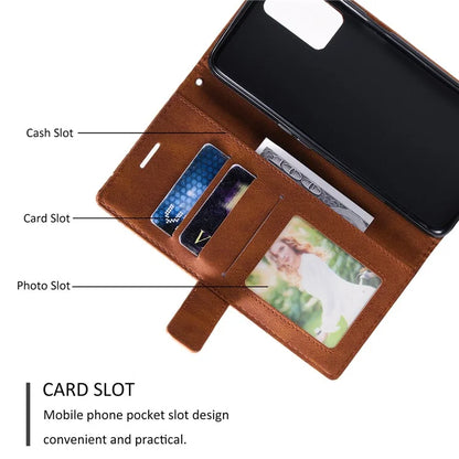 For Samsung Galaxy A23 4G /  A23 5G (Global Version) F23 5G / M23 5G Case Skin-touch Leather Phone Wallet Cover