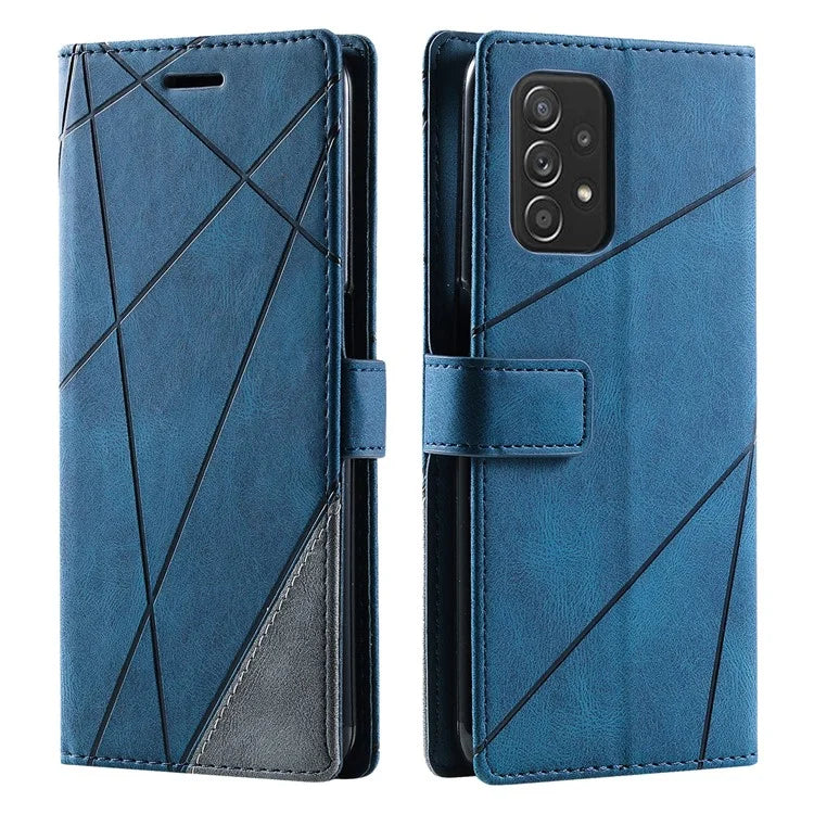 For Samsung Galaxy A13 4G Case PU Leather Skin-Friendly Flip Phone Cover