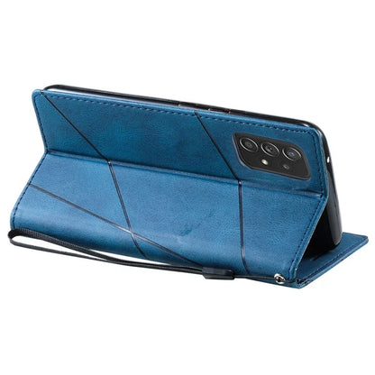 For Samsung Galaxy A13 4G Case PU Leather Skin-Friendly Flip Phone Cover