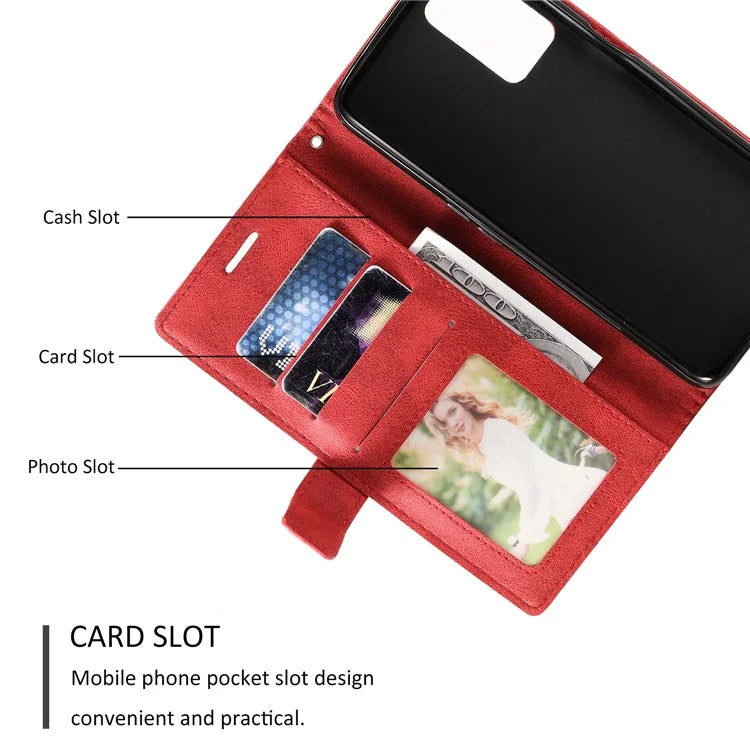 For Samsung Galaxy A13 4G Case PU Leather Skin-Friendly Flip Phone Cover