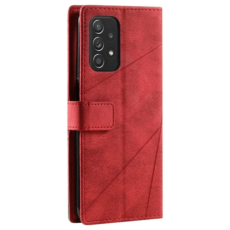 For Samsung Galaxy A13 4G Case PU Leather Skin-Friendly Flip Phone Cover