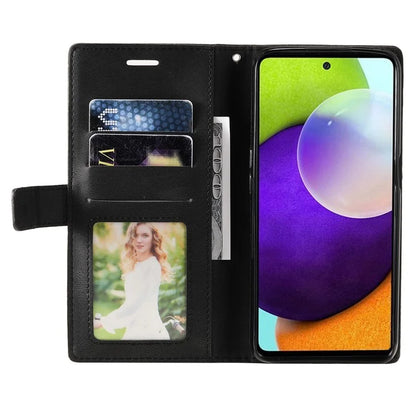 For Samsung Galaxy A13 4G Case PU Leather Skin-Friendly Flip Phone Cover