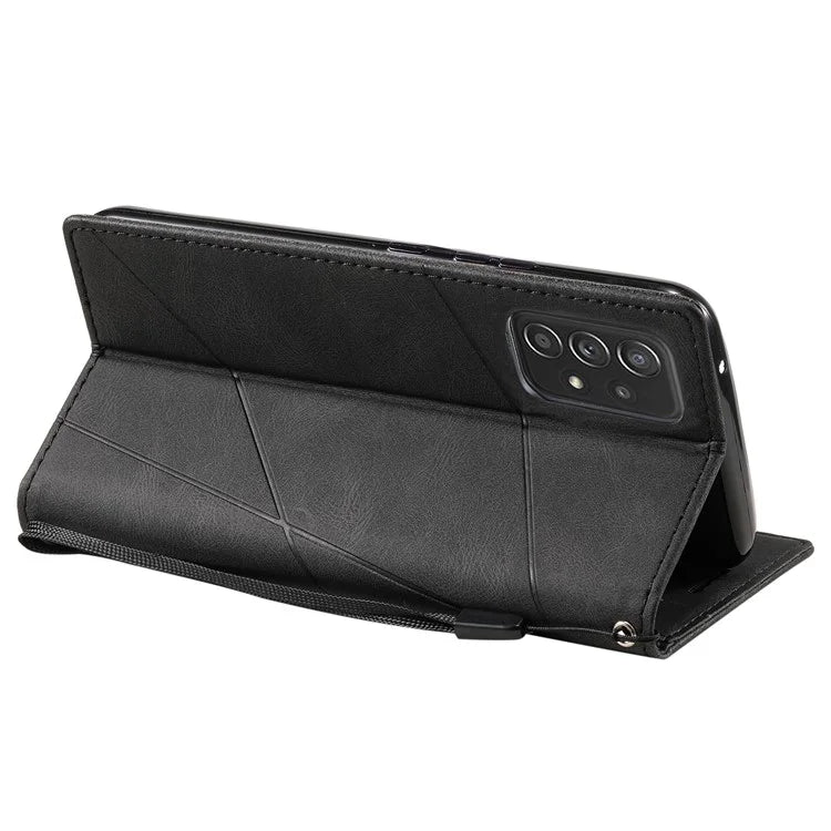 For Samsung Galaxy A13 4G Case PU Leather Skin-Friendly Flip Phone Cover