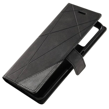 For Samsung Galaxy A13 4G Case PU Leather Skin-Friendly Flip Phone Cover