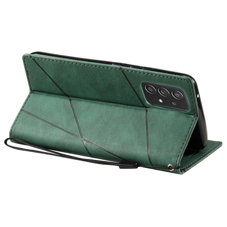 For Samsung Galaxy A13 4G Case PU Leather Skin-Friendly Flip Phone Cover