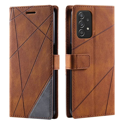 For Samsung Galaxy A13 4G Case PU Leather Skin-Friendly Flip Phone Cover