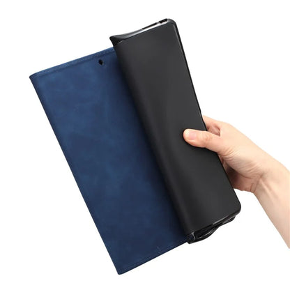 For Xiaomi Redmi Pad SE Tablet Case Card Slots Leather Cover Coconut Tree Pattern