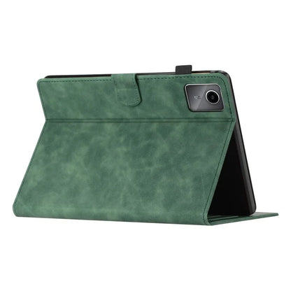 For Xiaomi Redmi Pad SE Tablet Case Card Slots Leather Cover Coconut Tree Pattern