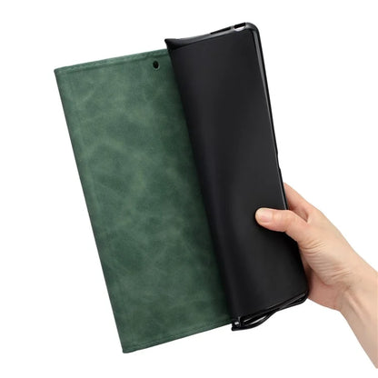For Xiaomi Redmi Pad SE Tablet Case Card Slots Leather Cover Coconut Tree Pattern