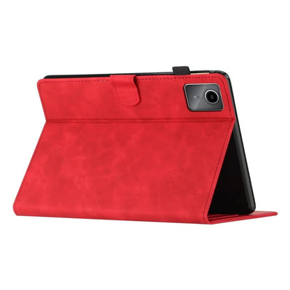 For Xiaomi Redmi Pad SE Tablet Case Card Slots Leather Cover Coconut Tree Pattern