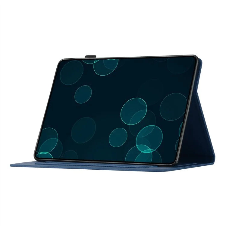 For Xiaomi Redmi Pad Leather Case Coconut Tree Imprinted Tablet Cover with Card Slots
