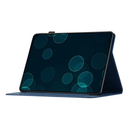 For Xiaomi Redmi Pad Leather Case Coconut Tree Imprinted Tablet Cover with Card Slots
