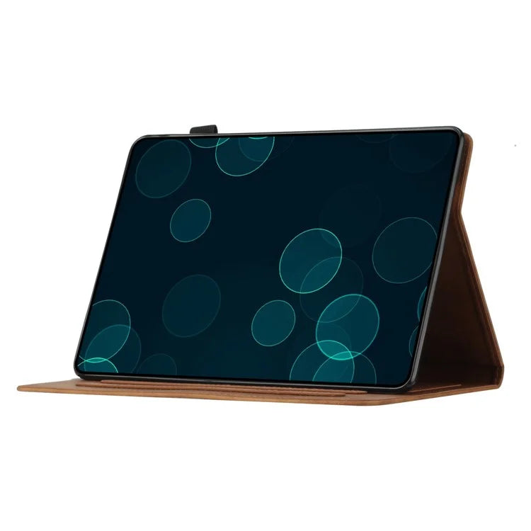 For Xiaomi Redmi Pad Leather Case Coconut Tree Imprinted Tablet Cover with Card Slots