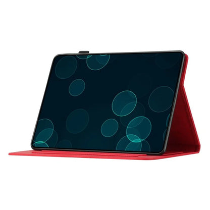 For Xiaomi Redmi Pad Leather Case Coconut Tree Imprinted Tablet Cover with Card Slots