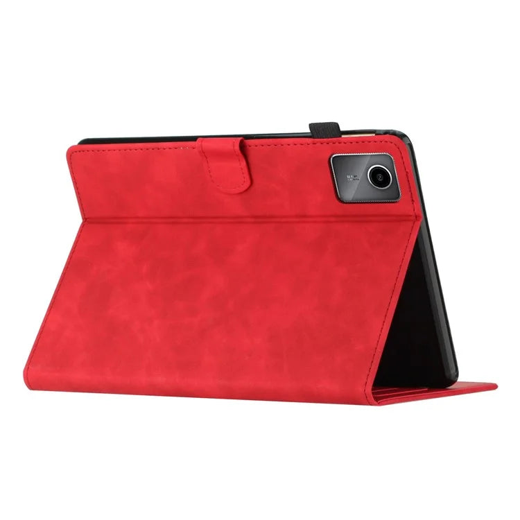 For Xiaomi Redmi Pad Leather Case Coconut Tree Imprinted Tablet Cover with Card Slots