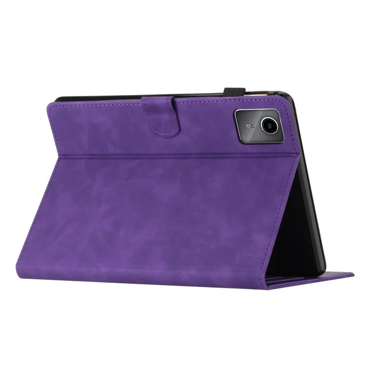 For Xiaomi Redmi Pad Leather Case Coconut Tree Imprinted Tablet Cover with Card Slots