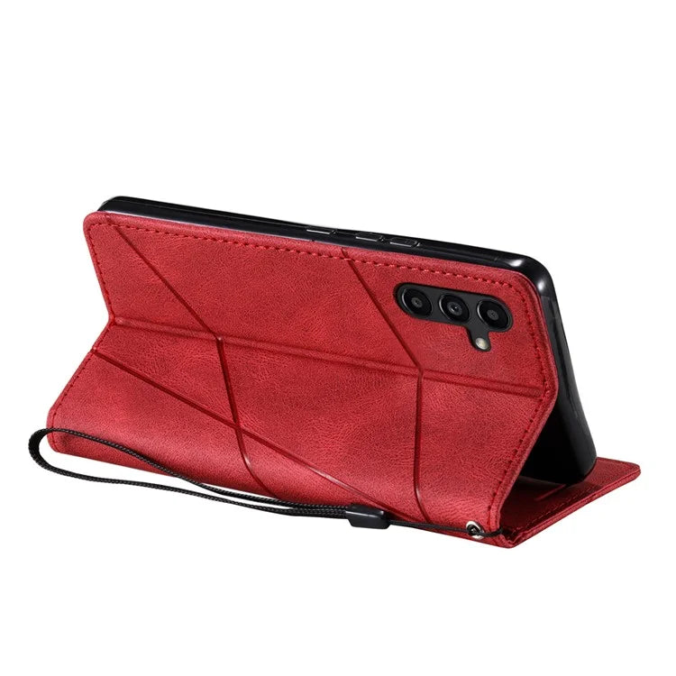 For Samsung Galaxy A05s 4G Case Flip Wallet PU Leather Skin-touch Shockproof Phone Cover