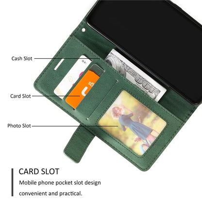 For Samsung Galaxy A05s 4G Case Flip Wallet PU Leather Skin-touch Shockproof Phone Cover