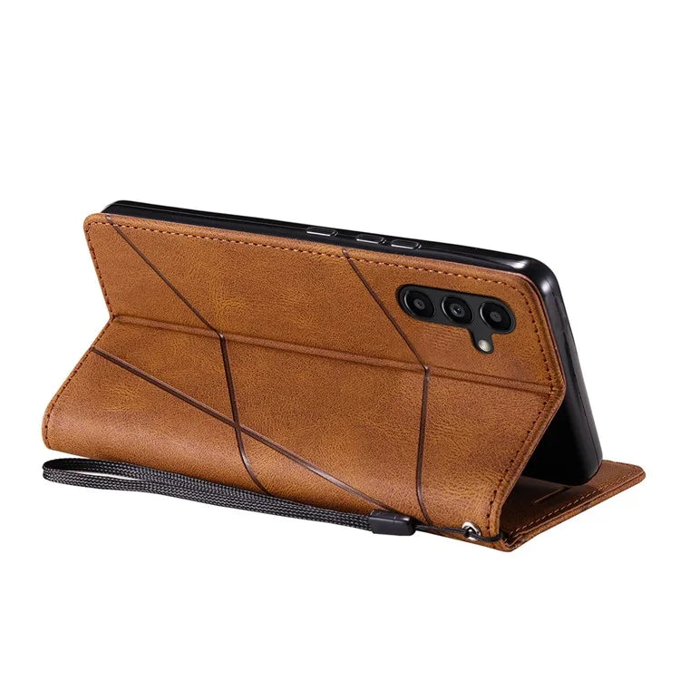 For Samsung Galaxy A05s 4G Case Flip Wallet PU Leather Skin-touch Shockproof Phone Cover