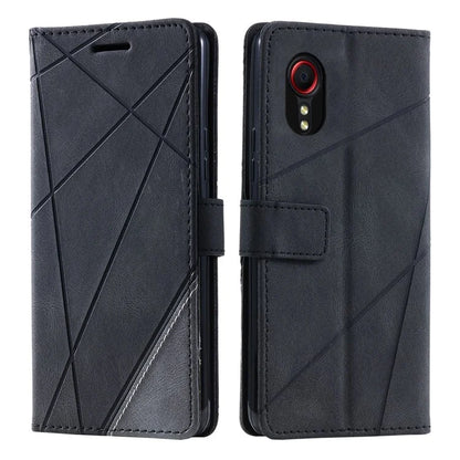 For Samsung Galaxy Xcover7 Case PU Leather Phone Protective Cover Skin-touch Wallet