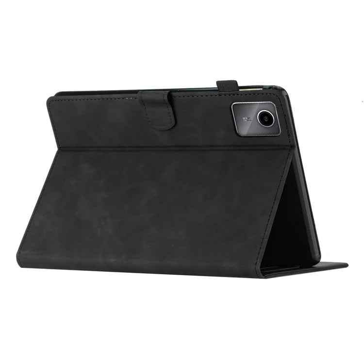 For Lenovo Tab M11 / Xiaoxin Pad 11 2024 TB-331FC Tablet Case Coconut Tree Imprinted Card Holder Leather Cover