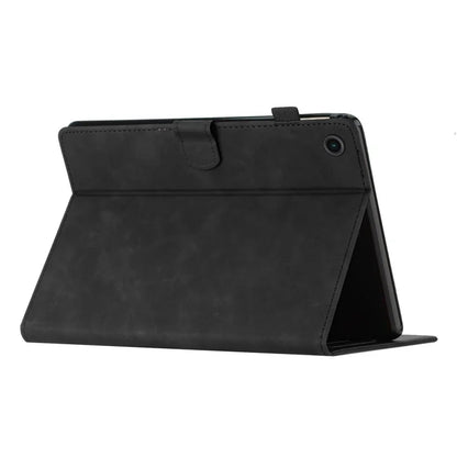 For Lenovo Tab M10 Plus (3rd Gen) Case Coconut Tree Imprinted PU Leather Folio Stand Smart Tablet Cover