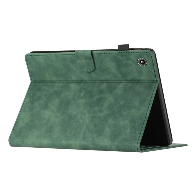 For Amazon Fire 7 2015 / (2017) / (2019) Case Card Slots PU Leather Pattern Folio Smart Tablet Cover