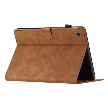 For Amazon Fire 7 2015 / (2017) / (2019) Case Card Slots PU Leather Pattern Folio Smart Tablet Cover