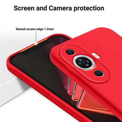 For Huawei nova 11 / nova 12s 4G / nova 12 Lite 4G / nova 12 Active Case Liquid Silicone Smart Phone Shell