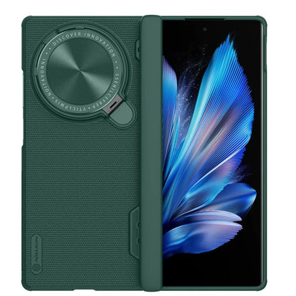 NILLKIN Super Frosted Shield Prop For vivo X Fold3 Pro Case Camera Lens Lid Kickstand Phone Cover