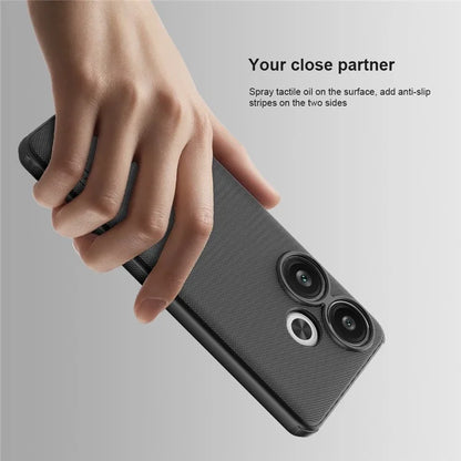 NILLKIN Super Frosted Shield Pro for Xiaomi Redmi Turbo 3 5G / Poco F6 5G Case PC+TPU Non-Slip Slim Phone Cover