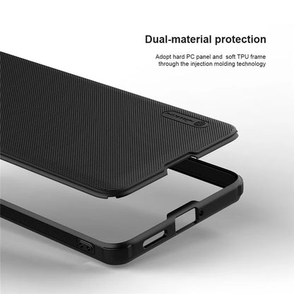 NILLKIN Super Frosted Shield Pro for Xiaomi Redmi Turbo 3 5G / Poco F6 5G Case PC+TPU Non-Slip Slim Phone Cover