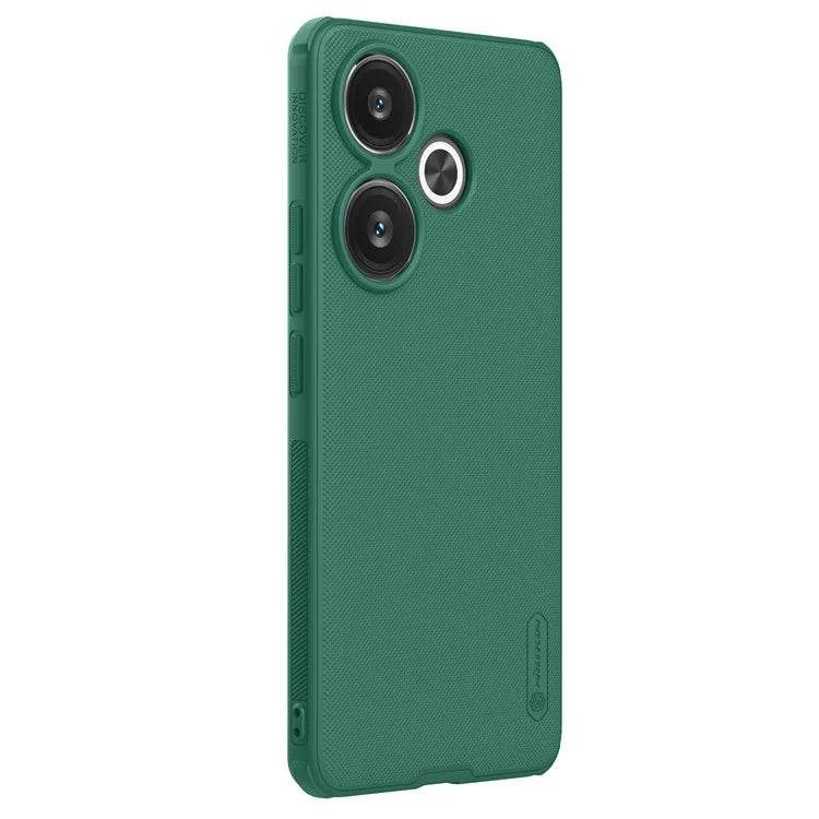 NILLKIN Super Frosted Shield Pro for Xiaomi Redmi Turbo 3 5G / Poco F6 5G Case PC+TPU Non-Slip Slim Phone Cover