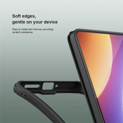 NILLKIN Frosted Shield Pro for Xiaomi Redmi Turbo 3 5G / Poco F6 5G Magnetic Phone Case PC+TPU Back Cover