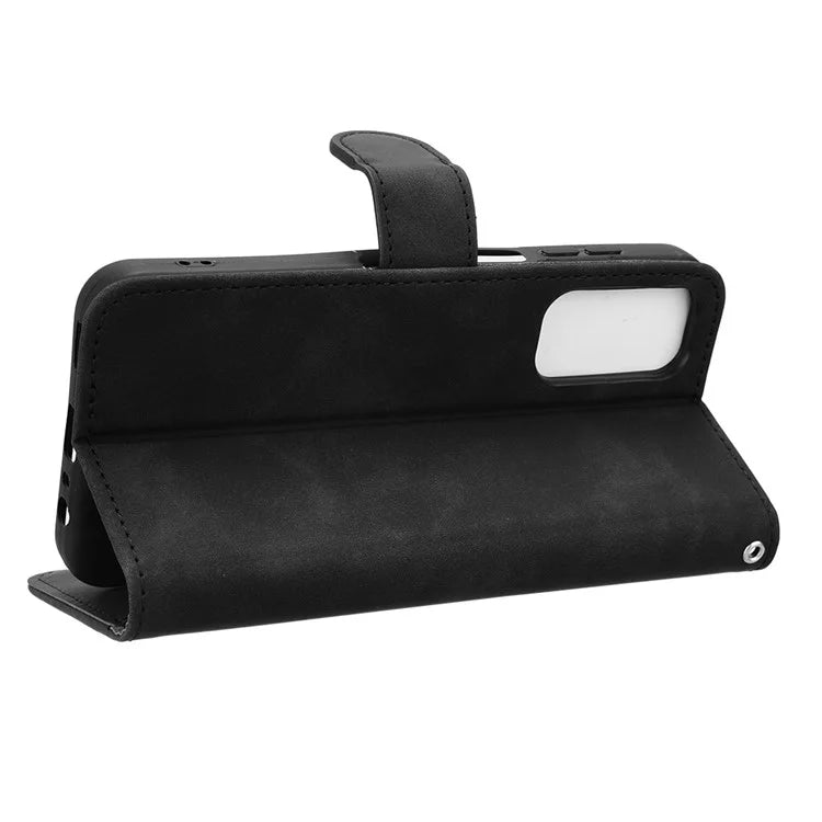 For Samsung Galaxy M15 5G Case Skin-Touch Leather Flip Stand Phone Cover