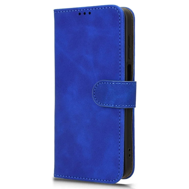 For Samsung Galaxy M15 5G Case Skin-Touch Leather Flip Stand Phone Cover