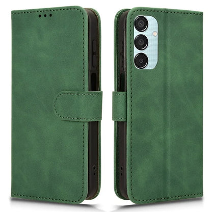 For Samsung Galaxy M15 5G Case Skin-Touch Leather Flip Stand Phone Cover