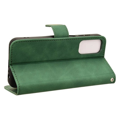 For Samsung Galaxy M15 5G Case Skin-Touch Leather Flip Stand Phone Cover