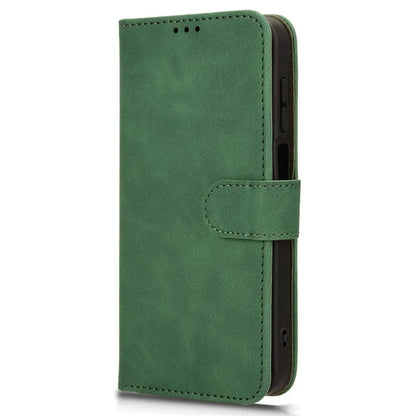 For Samsung Galaxy M15 5G Case Skin-Touch Leather Flip Stand Phone Cover