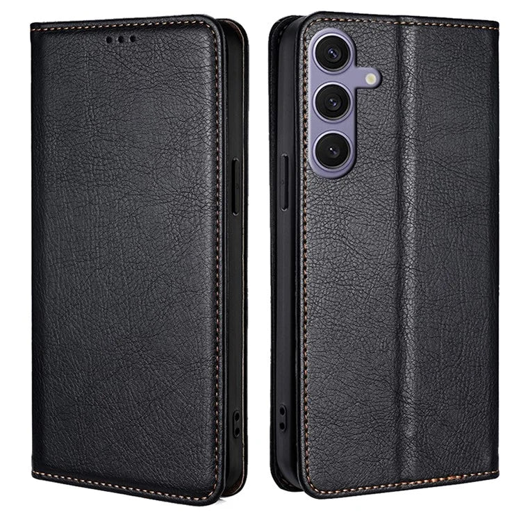 For Samsung Galaxy S24+ Case Card Slots PU Leather Magnetic Phone Cover