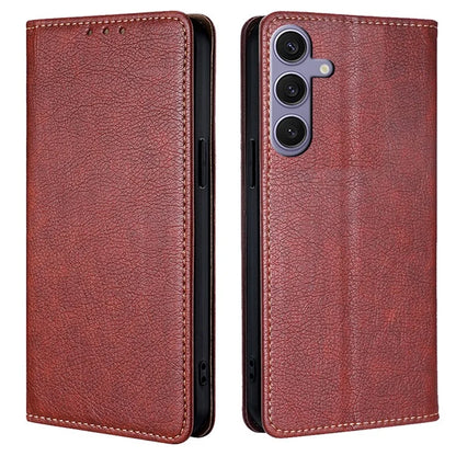 For Samsung Galaxy S24+ Case Card Slots PU Leather Magnetic Phone Cover