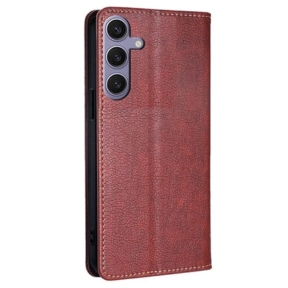 For Samsung Galaxy S24+ Case Card Slots PU Leather Magnetic Phone Cover