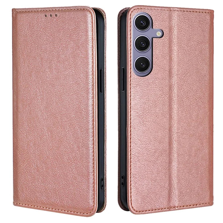 For Samsung Galaxy S24+ Case Card Slots PU Leather Magnetic Phone Cover