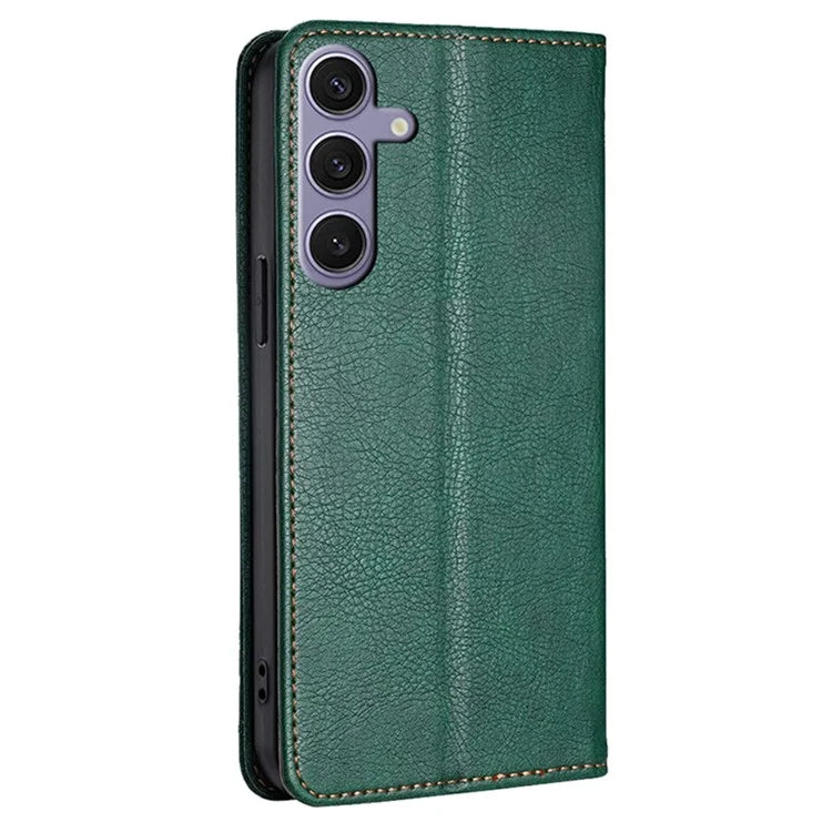 For Samsung Galaxy S24+ Case Card Slots PU Leather Magnetic Phone Cover