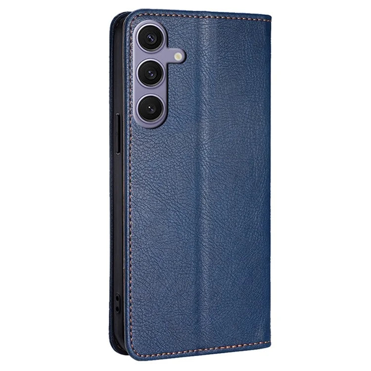 For Samsung Galaxy S24+ Case Card Slots PU Leather Magnetic Phone Cover